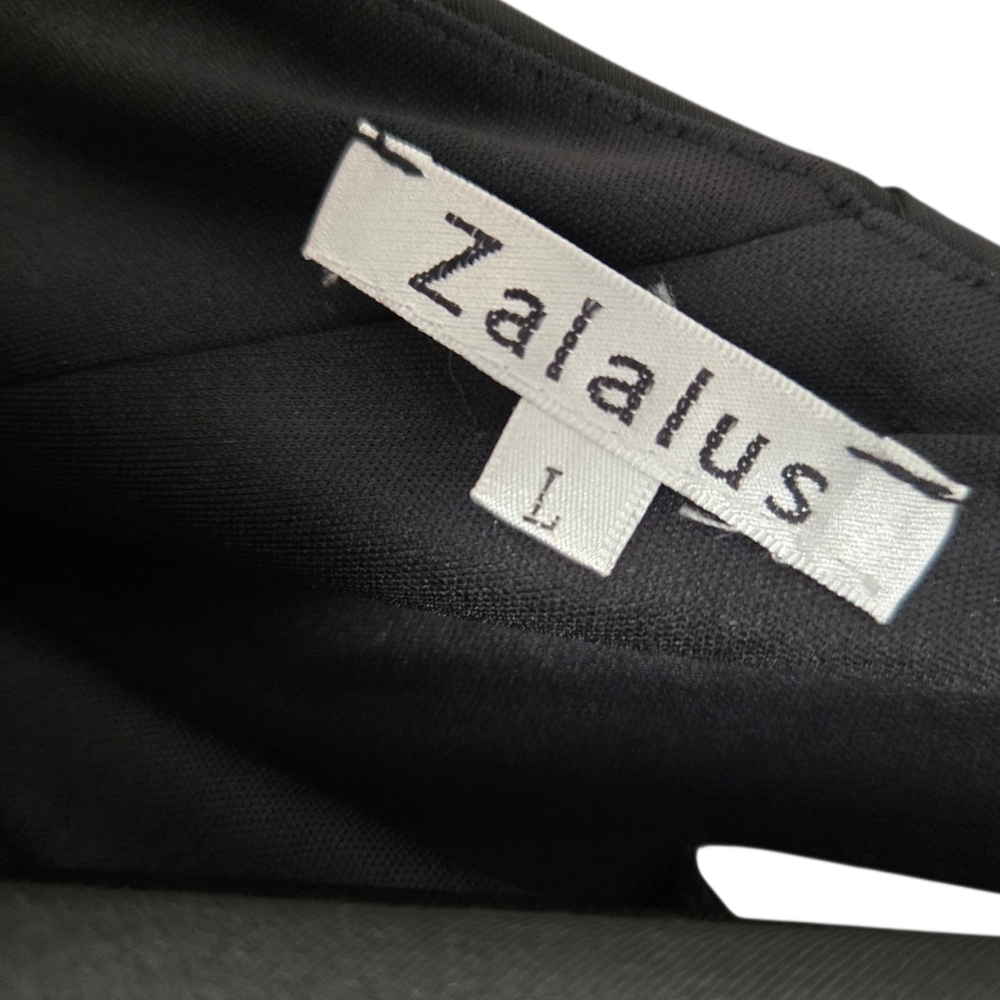 Zalalus Black Asymmetrical One-Shoulder Cocktail Dress Size Large - Picture 5 of 10